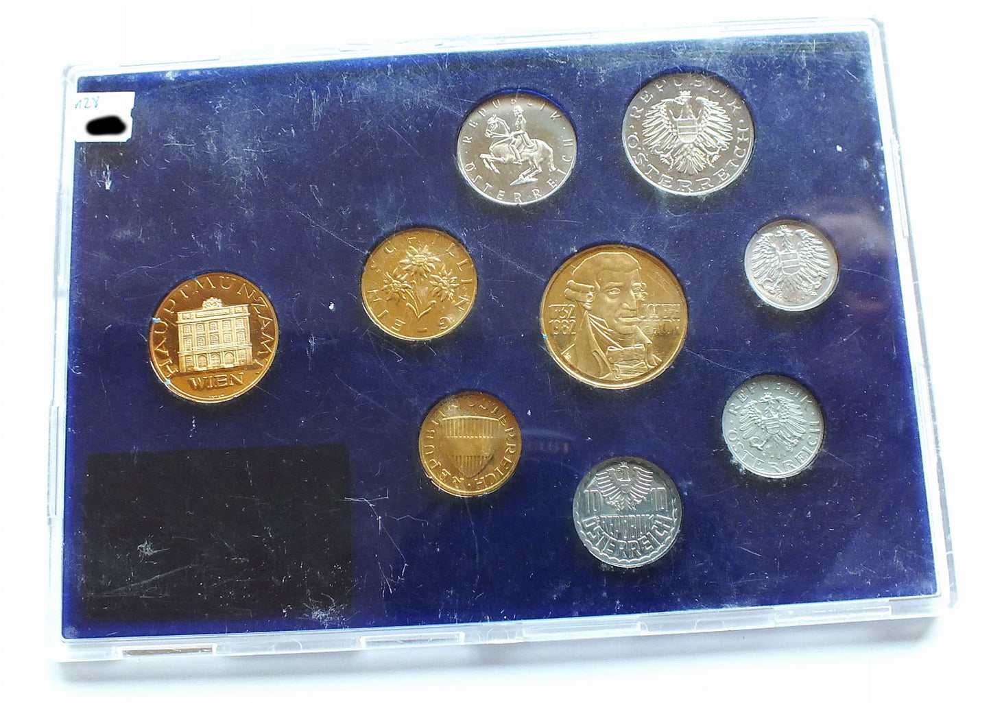 Zestaw Proof Austria 1982