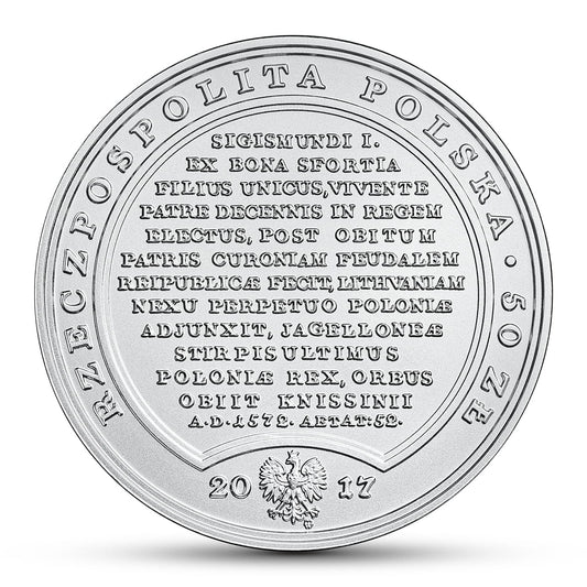 50 zł Skarby Stanisława Augusta – Zygmunt August