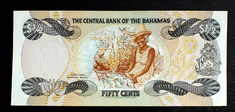 1/2 Dolara - Bahamy 1974