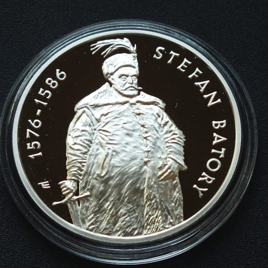 10 zł Stefan Batory (1576 - 1586) - półpostać