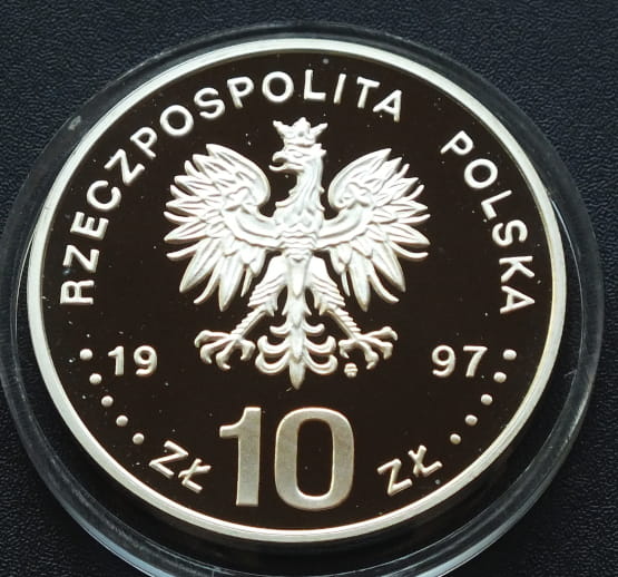 10 zł Stefan Batory (1576 - 1586) - półpostać