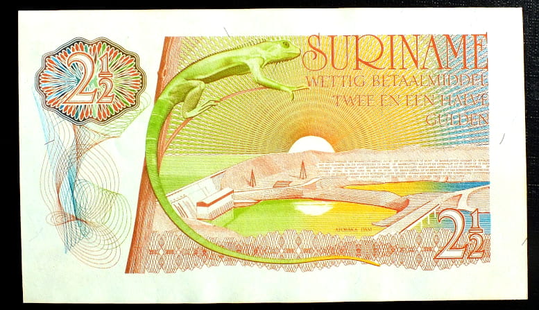 2,5 Guldena - Surinam 1985