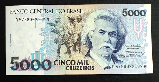 5000 Cruzeiros - BRAZYLIA