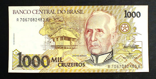 1000 cruzeiros BRAZYLIA