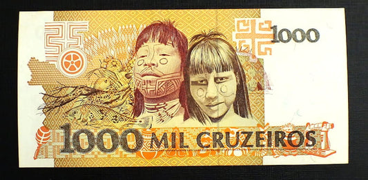 1000 cruzeiros BRAZYLIA