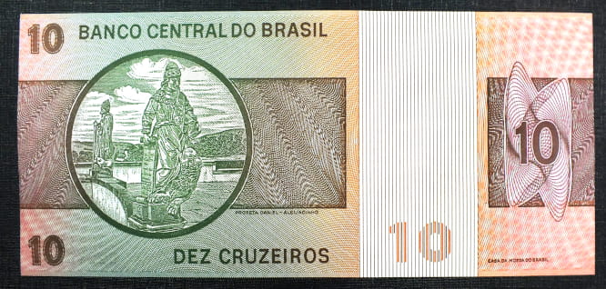 10 Cruzeiros - Brazylia