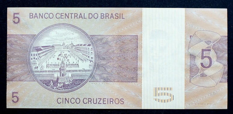 5 cruzeiros BRAZYLIA 1970 r.