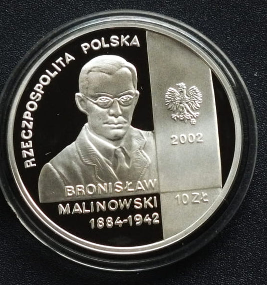 10 zł Bronisław Malinowski (1884-1942)