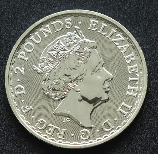 1 funt Britannia 1 OZ 2020 srebro