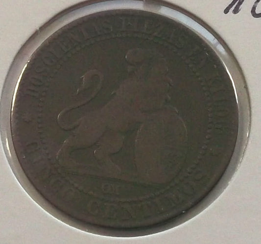 5 centimos 1870