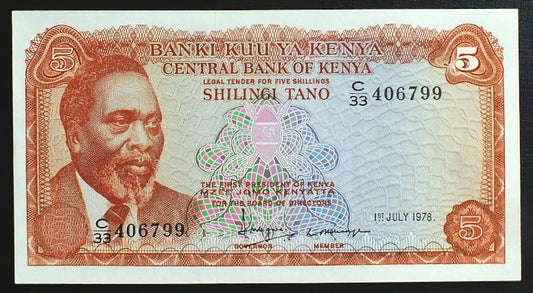 50 Szylingów - Kenia 1978 r.