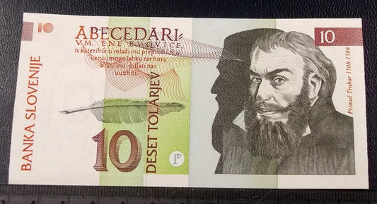 10 Tolarjev - SŁOWENIA