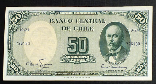 50 Pesos - Chile