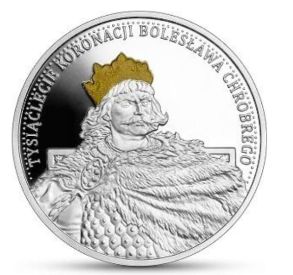 Moneta 10 zł Tysiąclecie koronacji Bolesława Chrobrego
