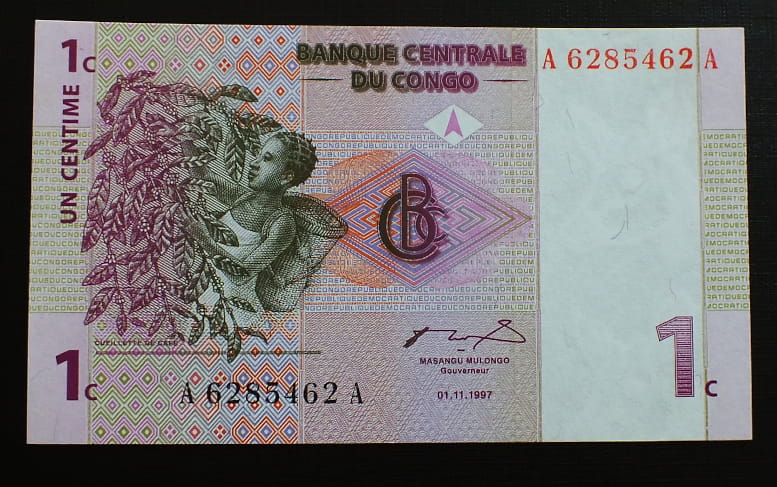 1 Centime - Kongo