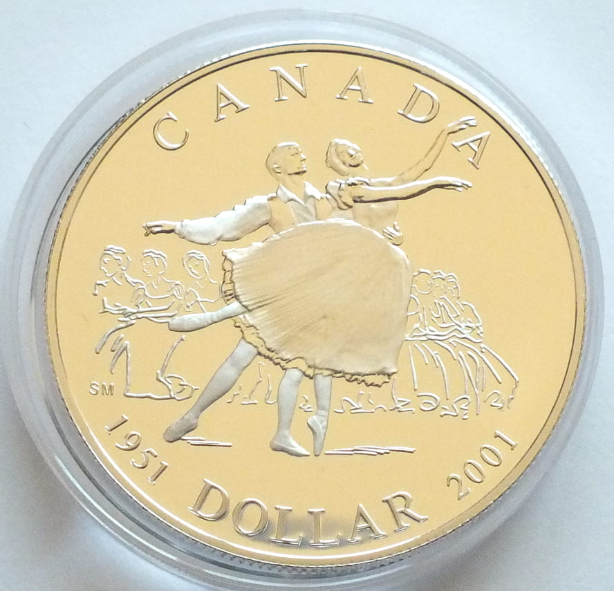 1 dolar Balet Narodowy - Kanada