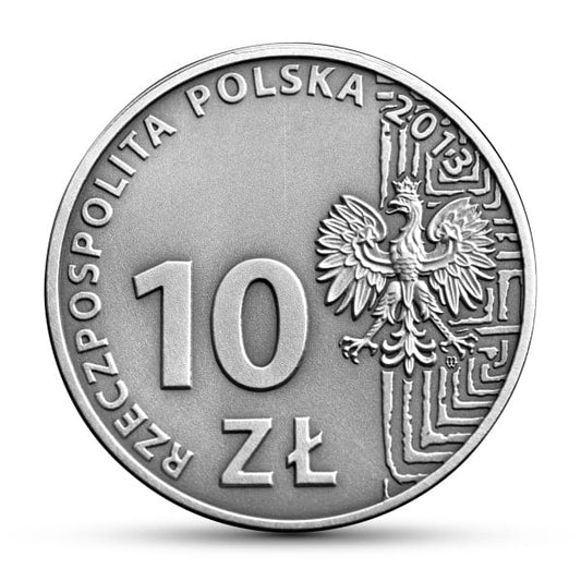 10 zł 50-lecie działalności Polskiego Stowarzyszenia na Rzecz Osób z Upośledzeniem Umysłowym