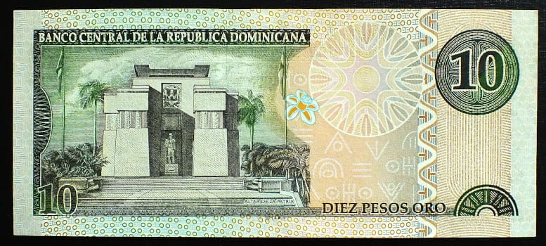 10 Pesos Oro - Dominikana 2002 r.