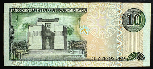 10 Pesos Oro - Dominikana 2002 r.