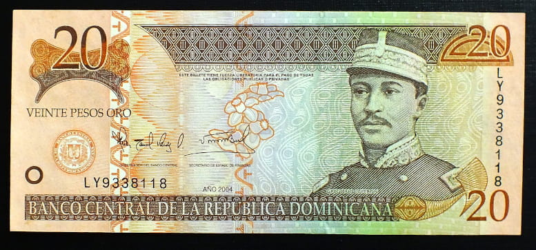 20 Pesos Oro - Dominikana 2004