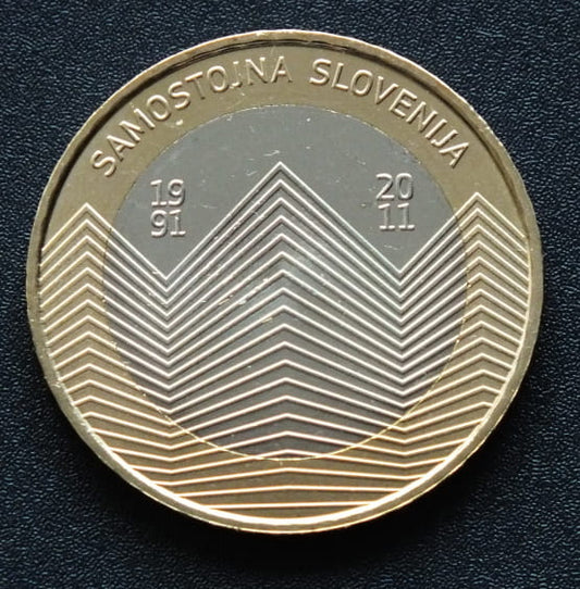 3 Euro Anniversary of Independence - Słowenia