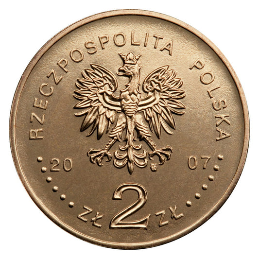 2 zł Miasto średniowieczne w Toruniu