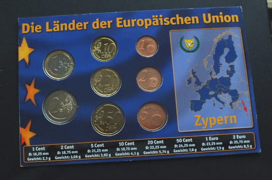 Zestaw monet EURO - Cypr