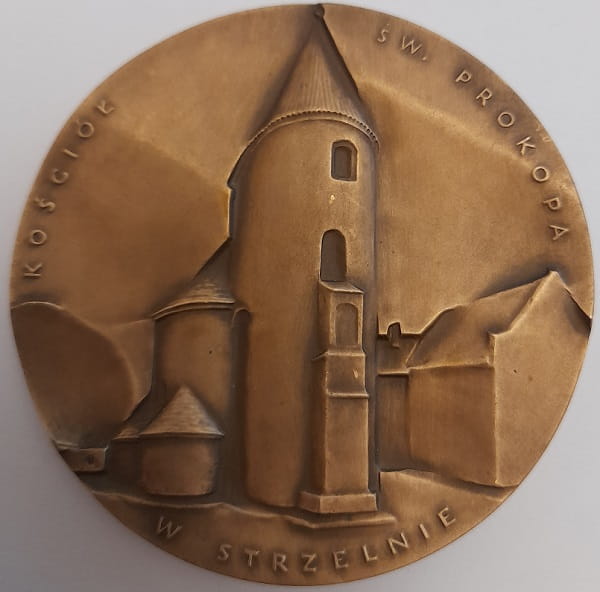 Medal Kazimierz II Sprawiedliwy półpostać PTAiN