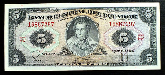 5 Sucres - Ekwador