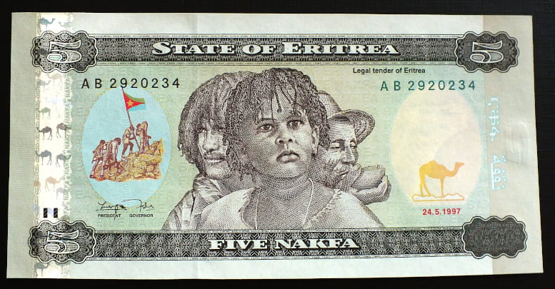 5 Nakfa - Erytrea