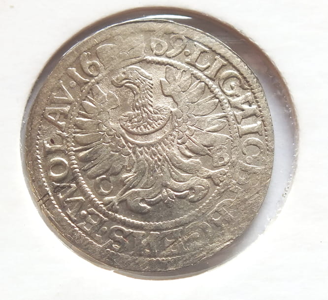 3 krajcary ŚLĄSK Ks. Legnicko-Wołyńskie 1669