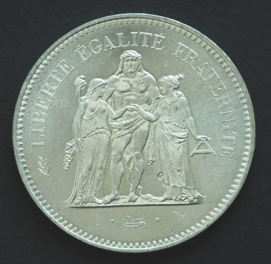 50 Franków Herkules 1974  30 g AG  .900