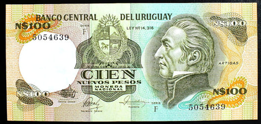 100 Nuevos Pesos - Urugwaj