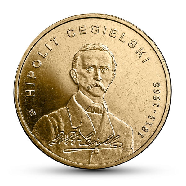 2 zł 200-lecie urodzin Hipolita Cegielskiego