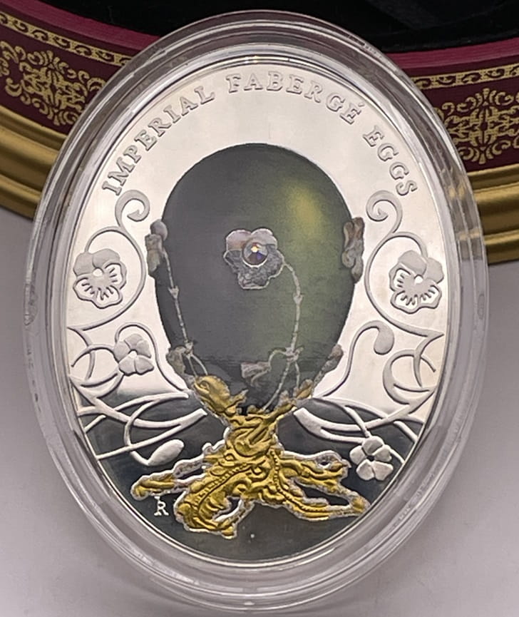Faberge 2 dollars 2011 r. Jajo Bratkowe 111 szt.