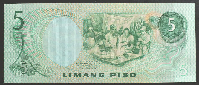 5 Piso - Filipiny  1978 r.