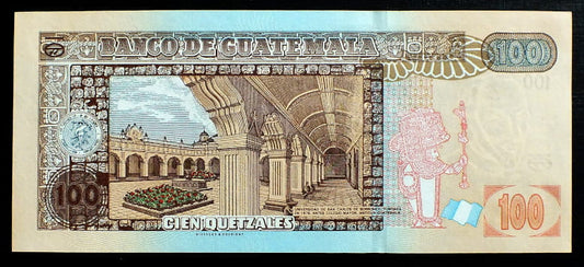 100 Quetzales - Gwatemala 2011 r.