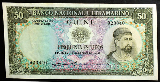 50 Escudos - Gwinea Portugalska