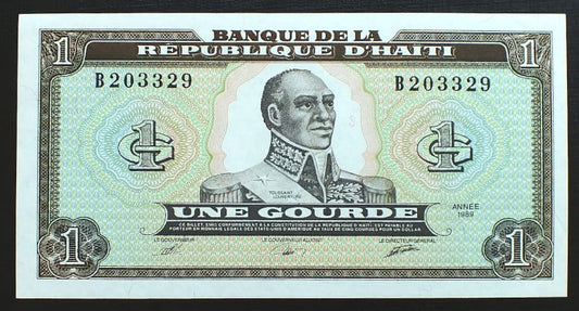 1 Gourdes - Haiti 1989 r.