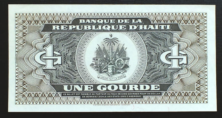 1 Gourdes - Haiti 1989 r.