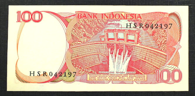 100 Rupiah - Indomezja 1984 r.
