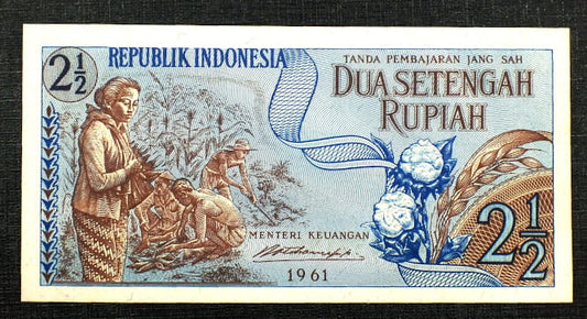 2,5 Rupiah - INDONEZJA 1961 r.