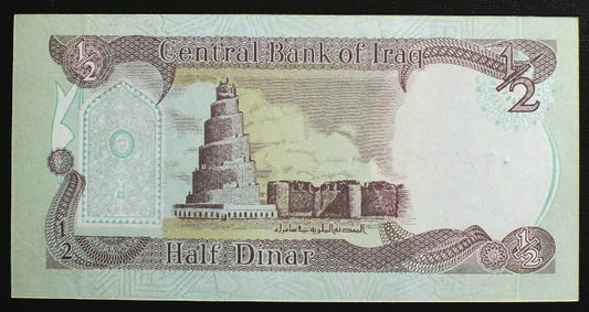 1/2 Dinara - Irak 1993 r.