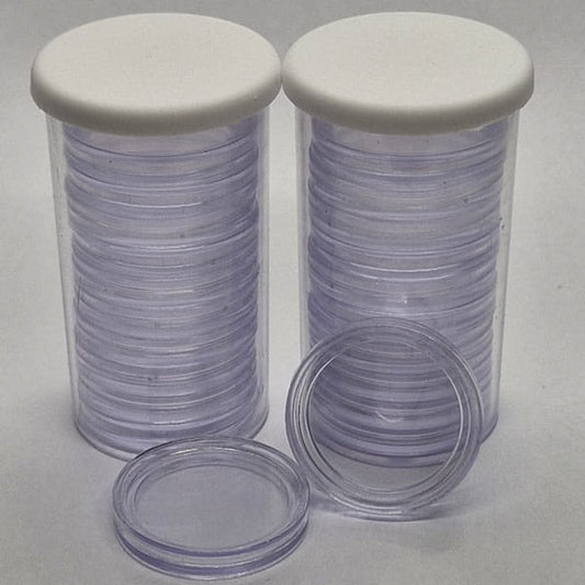 Kapsle na monety 28,30 mm 10 szt ekonomiczne