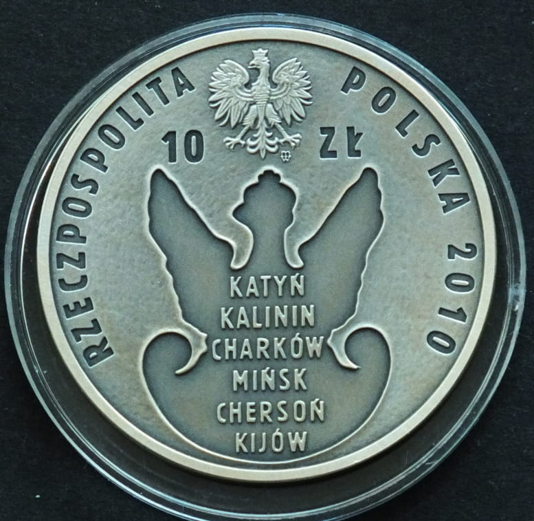 10 zł 70. rocznica zbrodni katyńskiej