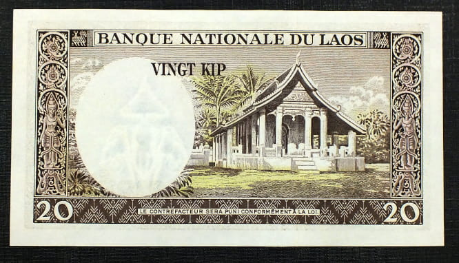 20 Kip - Laos 1963 r.