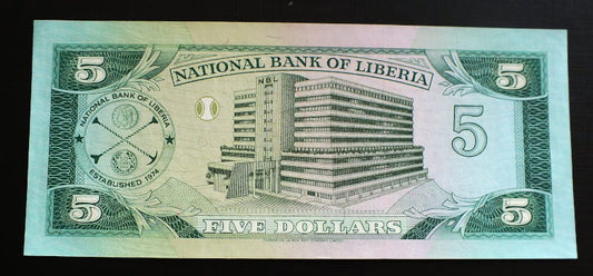 5 Dolarów - Liberia