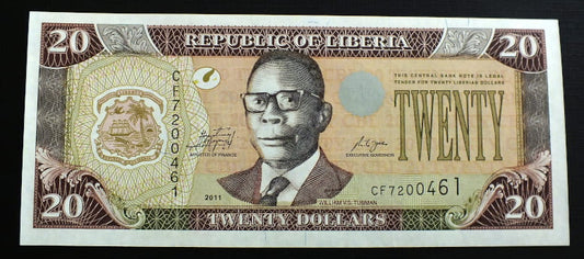 20 Dolarów - Liberia