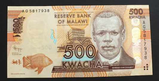 500 Kwacha - Malawi