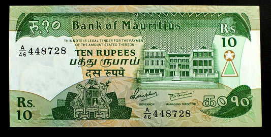 10 Rupii - Mauritius